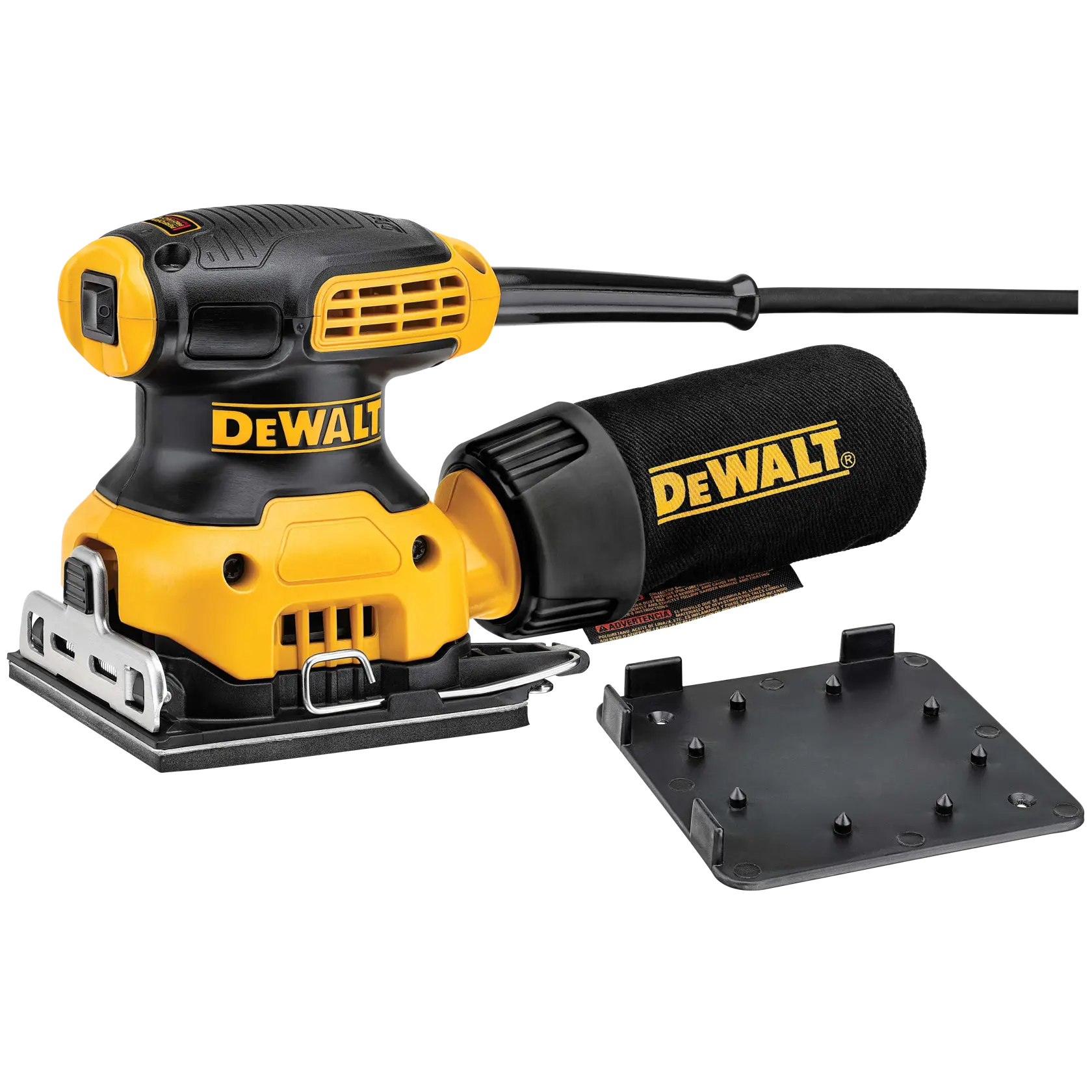 DeWalt DWE6411K 1/4-in. (6.4mm) Corded Electric Sheet Palm Grip Sander - image 1