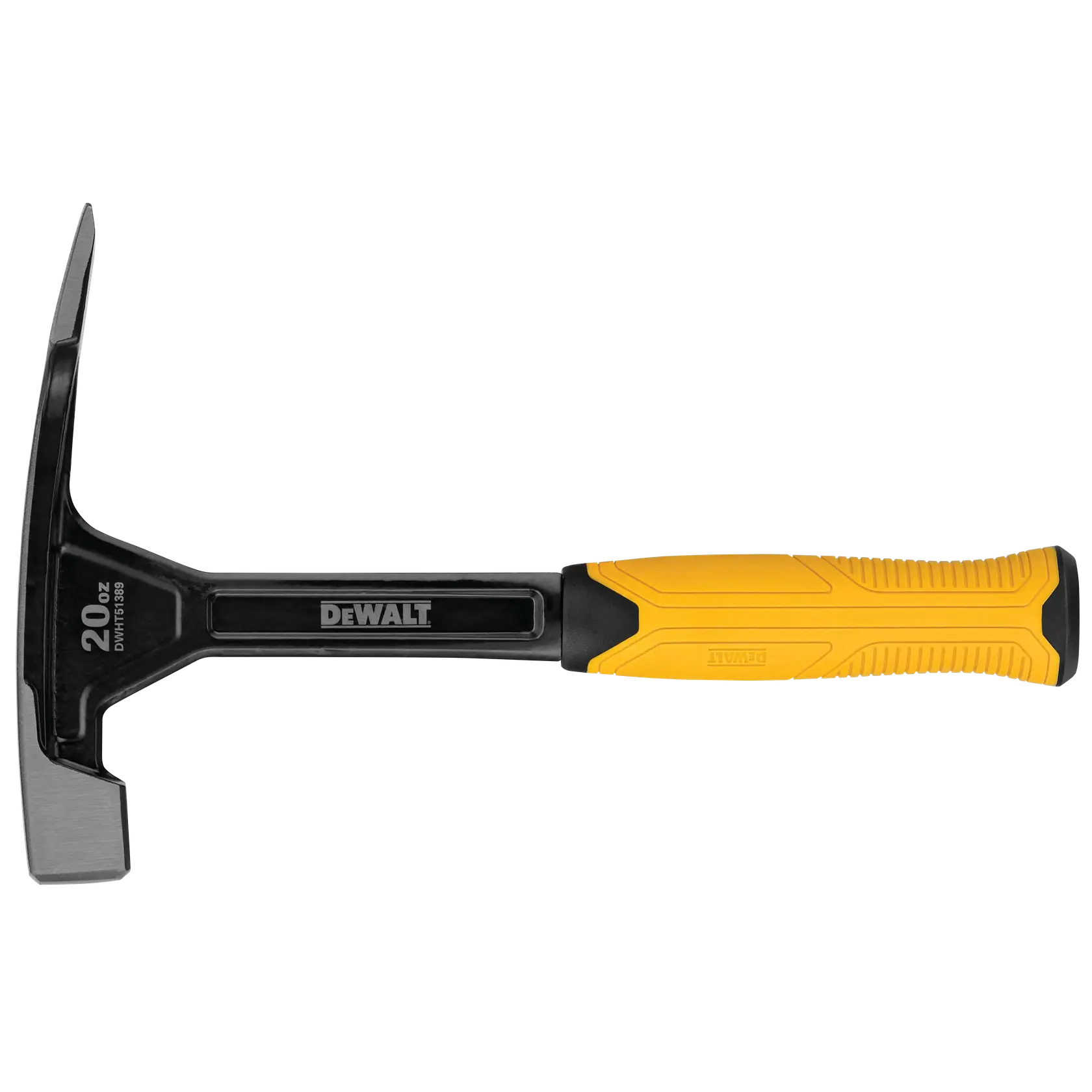DeWalt DWHT51389 20 oz One-Piece Bricklayer Hammer - image 1