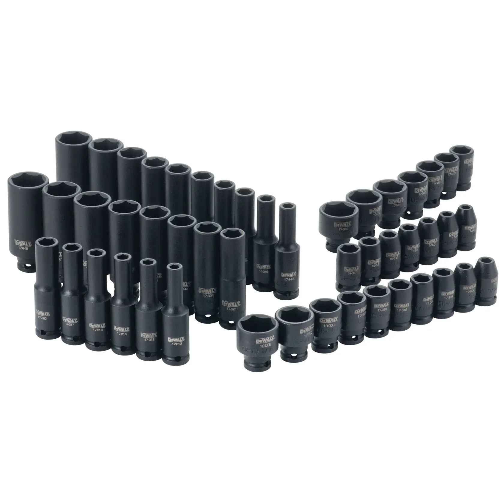 DeWalt DWMT19251 1/4" Drive 48-Piece 6-Point Combination Impact Socket Set - image 1