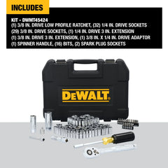 DeWalt DWMT45424 1/4-in. and 3/8-in. Drive Mechanics Tool Set (84-pc.) - image 4
