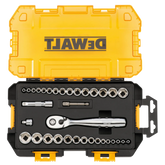 DeWalt DWMT73804 1/4" and 3/8" Drive Socket Set, 34-Piece - image 2