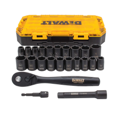 DeWalt DWMT74739 1/2" Drive Combination Impact Socket Set, 23-Piece - image 1
