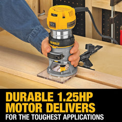 DeWalt DWP611 1-1/4 HP MAX Torque Variable Speed Compact Router - image 2