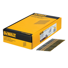 DeWalt DWRHS12D131 3-1/4" x .131" Smooth Bright 21° Plastic-Collated Framing Nails, 2,000-Pack - image 1