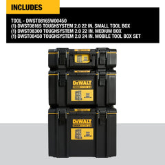 DeWalt DWST08300 TOUGHSYSTEM 2.0 Large Toolbox - image 4