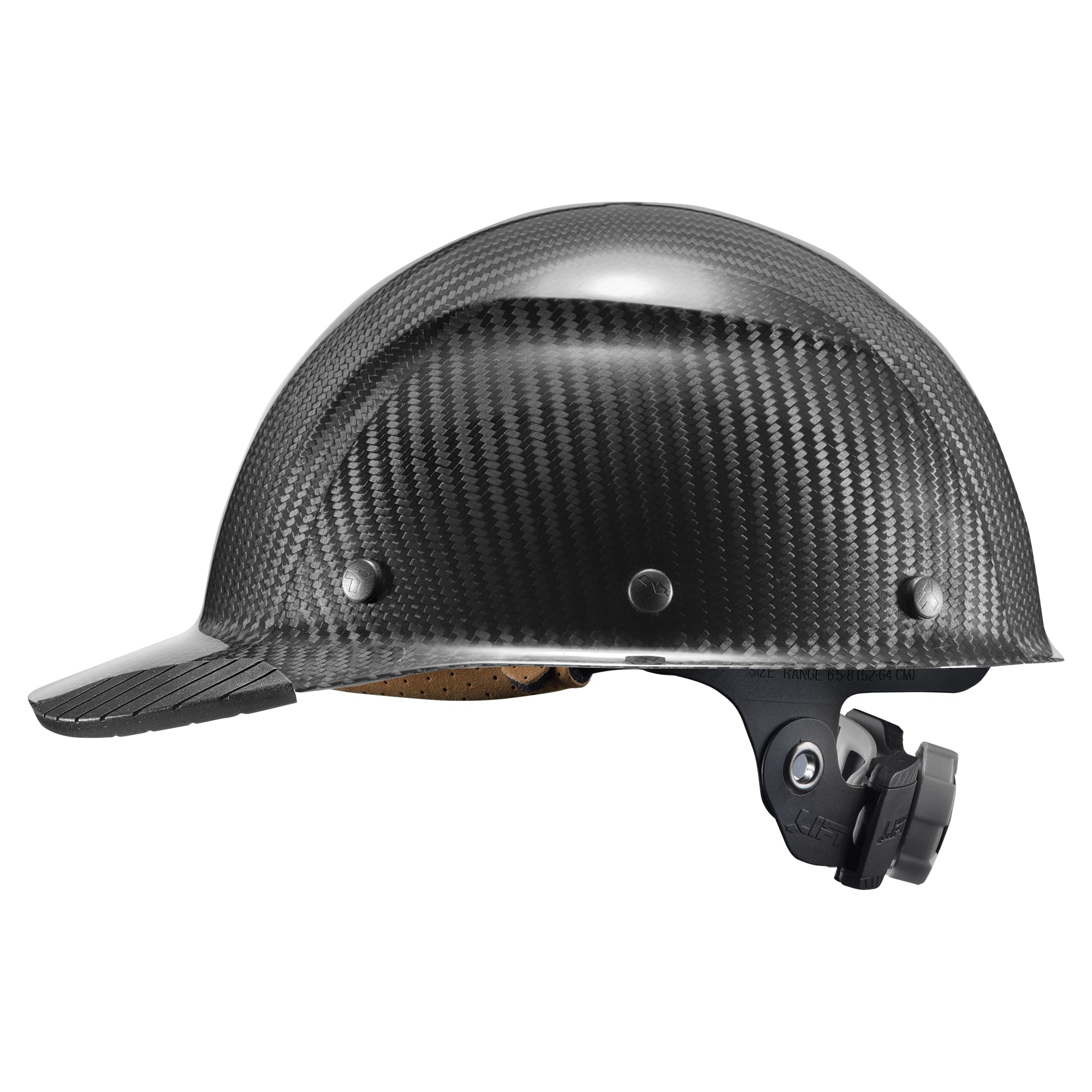 LIFT Safety HDCC-17KG DAX Carbon Fiber Cap Style Hard Hat - Gloss