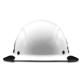 DAX Fifty 50 Carbon Fiber Full Brim Hardhat - White