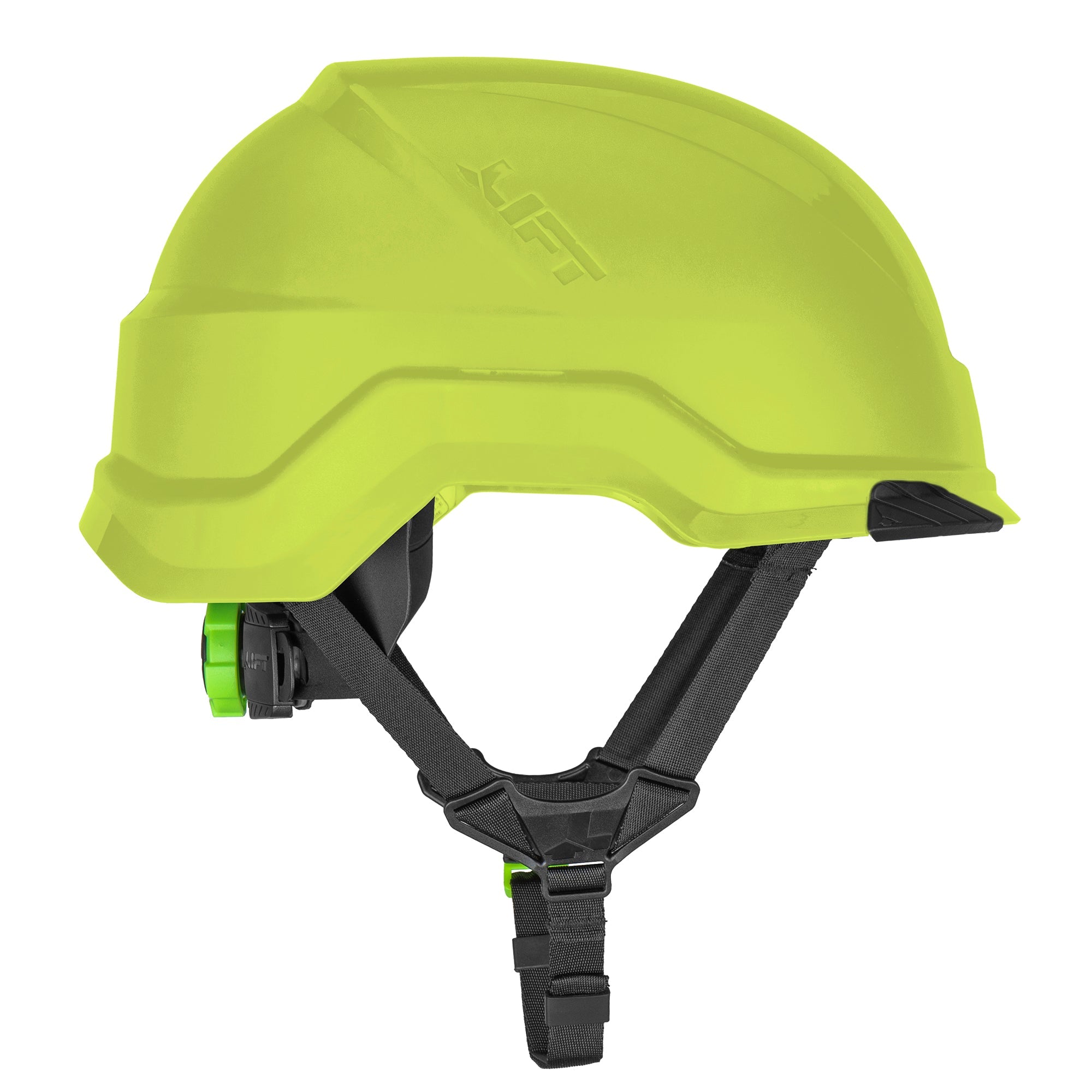 RADIX Safety Helmet Non-Vented - Hi-Viz Yellow
