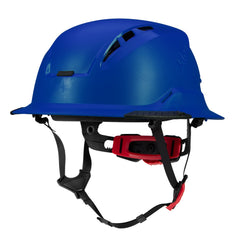 RADIX Full Brim Vented Helmet - Blue