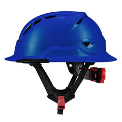 RADIX Full Brim Vented Helmet - Blue