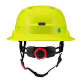 RADIX Full Brim Non-Vented Helmet - Hi-Viz