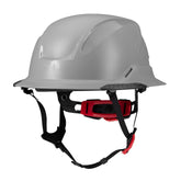 RADIX Full Brim Non-Vented Helmet - Grey