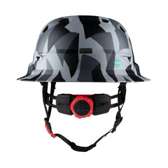 RADIX Full Brim Vented Helmet - Black Geo Camo