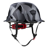 RADIX Full Brim Non-Vented Helmet - Black Geo Camo