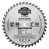 CMT K04012 ITK CONTRACTOR GENERAL PURPOSE 12’’x0.102”/0.071”x1” T=40 ATB