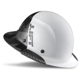 LIFT Safety HDF50C-20CK DAX Fifty 50 Carbon Fiber Full Brim Hard Hat - Ratchet Suspension - White/Black Camo