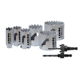 Lenox LXAH3LSET6 Electrician's Speed Slot Carbide-Tipped Hole Saw Kit, 8-Piece - image 2
