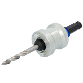 Lenox LXAH9912PBM Snap-Back Quick-Change Hole Saw Arbor, 1/2" Shank, 1-1/4" to 6" - image 1