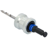 Lenox LXAH9912PBM Snap-Back Quick-Change Hole Saw Arbor, 1/2" Shank, 1-1/4" to 6" - image 2