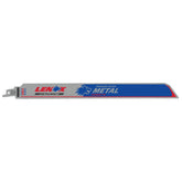 Lenox LXAR12110CT 12" x 1" x .050" 10 TPI Carbide Tipped Reciprocating Saw Blades, 5-Pack - image 1