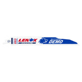 Lenox LXARB950R 9" x 1" x .050" 10 TPI Bi-Metal Reciprocating Saw Blades, 25-Pack - image 1