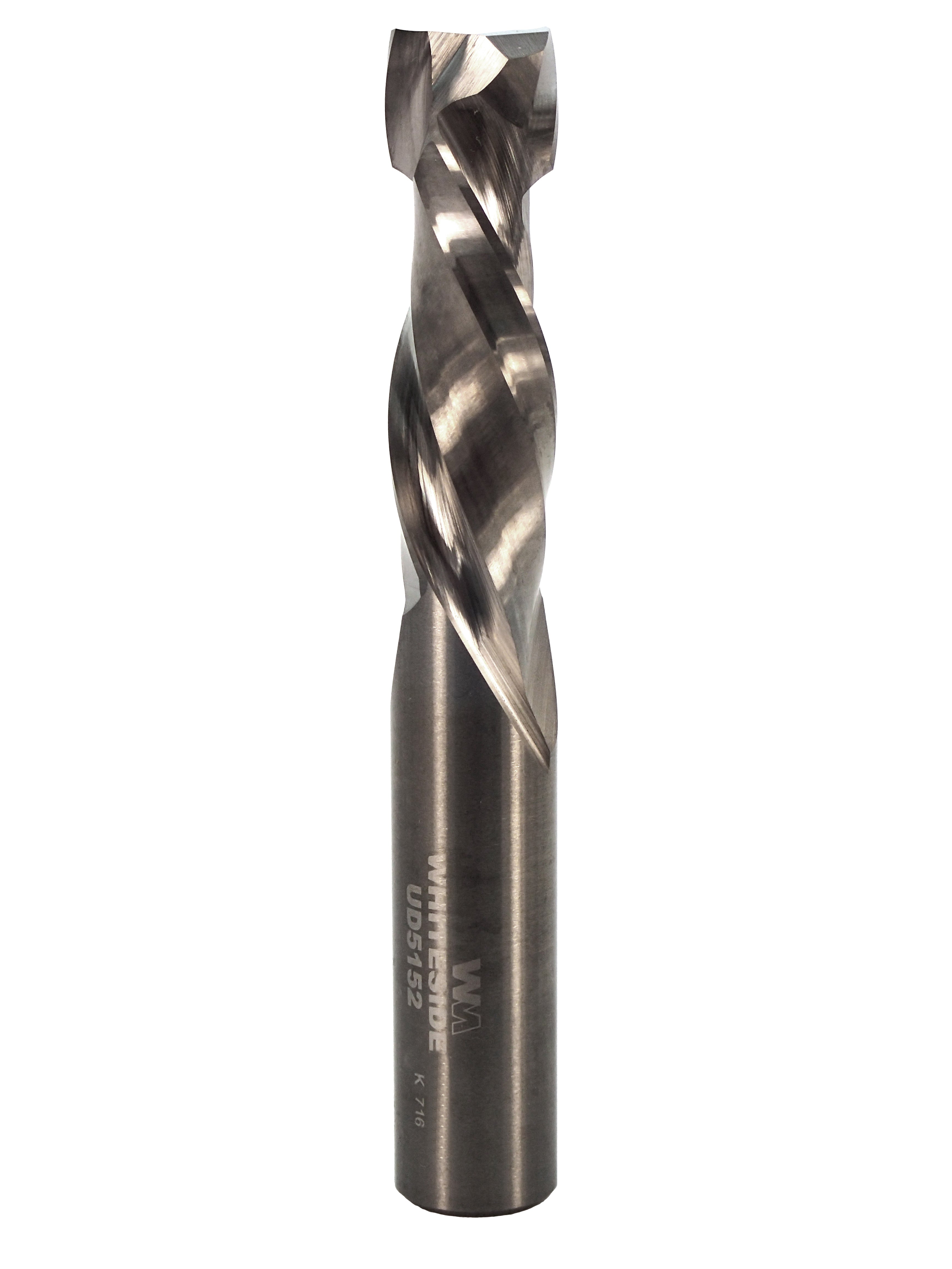 WHITESIDE UD5152 SOLID CARBIDE COMPRESSION SPIRAL D=1/2" x 1 1/2" S=1/2"