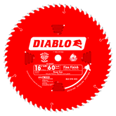 Diablo D1660X 16-5/16" x 60-Teeth Fine Finish Saw Blade for Wood