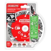 Diablo DMADST0450 4-1/2" Diamond Segmented Turbo Masonry Cut-Off Blade