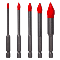 Diablo DMANSP1070S Diablo Hard Tile & Stone Carbide Tipped Drill Bit Set (5-Pieces)
