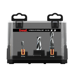 Freud 90-150 5 Piece Up Spiral Bit Set