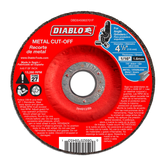 Diablo DBD045063710F 4-1/2" Type 27 Metal Cut-Off Discs (10-Pack)