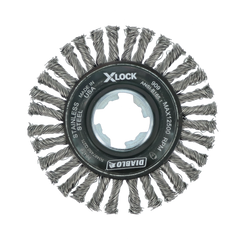 Diablo DWW400XSBS01F 4" X-LOCK Stainless Steel Stringer Bead Twist Wheel