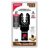 Diablo DOU125JBW3 1-1/4" Demo Demon™ Universal Fit Bi-Metal Oscillating Blades for Clean Wood (3-Pack)