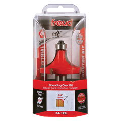 Freud 34-128 3/4" Radius Rounding Over Bit (Quadra-Cut)
