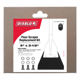 Diablo DMAPLCH2060RP SDS-Plus Floor Scraper Replacement Kit (for DMAPLCH2060)