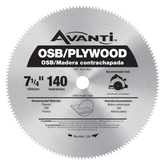 Avanti A07140A Avanti 7-1/4" X 140t Plywood