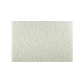 Diablo DCP120WHTM01G 12" x 18" Non-Woven White Buffer Pad