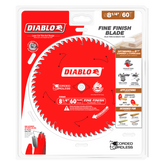Diablo D0860X 8-1/4" x 60-Teeth Fine Finish Saw Blade for Wood