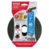 Diablo DCX070040B01F 7" 40-Grit Steel Demon™ Flap Disc for Metal
