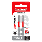 Diablo DT252P2 2" #25 Torx Drive Bit