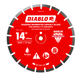 Diablo DMADA1400 14" Diamond Segmented Blade for Asphalt