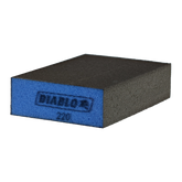 Diablo DFBBLOCMFN01G 4" x 2-1/2" x 1" 220-Grit Flat Edge Sanding Sponge