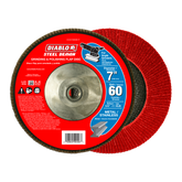 Diablo DCX070060B01F 7" 60-Grit Steel Demon™ Flap Disc for Metal