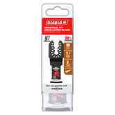 Diablo DOU125BW10 1-1/4" Demo Demon™ Universal Fit Bi-Metal Oscillating Blades for Nail-Embedded Wood(10-Pack)