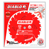 Diablo D0524X 5-3/8" x 24-Teeth Framing Saw Blade for Wood