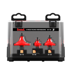 Freud 89-152 5 Piece Round Over/Beading Bit Set (1/2" Shank)