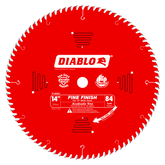 Diablo D1484X 14" x 84-Teeth Fine Finish Saw Blade for Wood