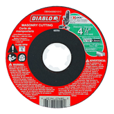 Diablo DBX045063101C 4-1/2" Type 1 X-LOCK Masonry Cut-Off Disc