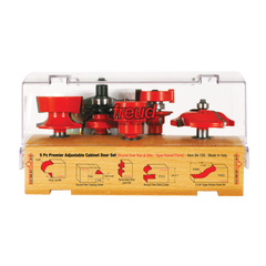 Freud 94-150 5 Piece Premier Adjustable Cabinet Bit Set