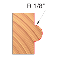 Freud UP120-IC 3-9/16" x 21/32" x 1-1/4" Concave Radius Cutters